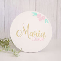 Placa Personalizada Rosas